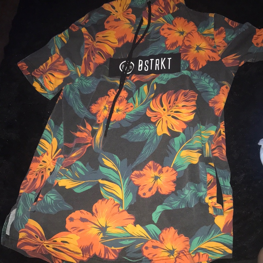 Big T-shirt with hoodie or dress